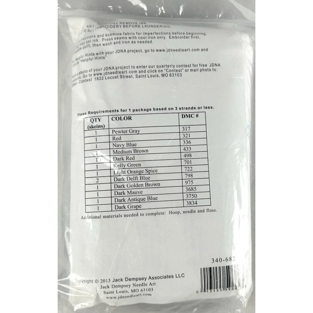 JDNA Decorative Hand Towel Set Mason Jars Days Of The Week Stamped New